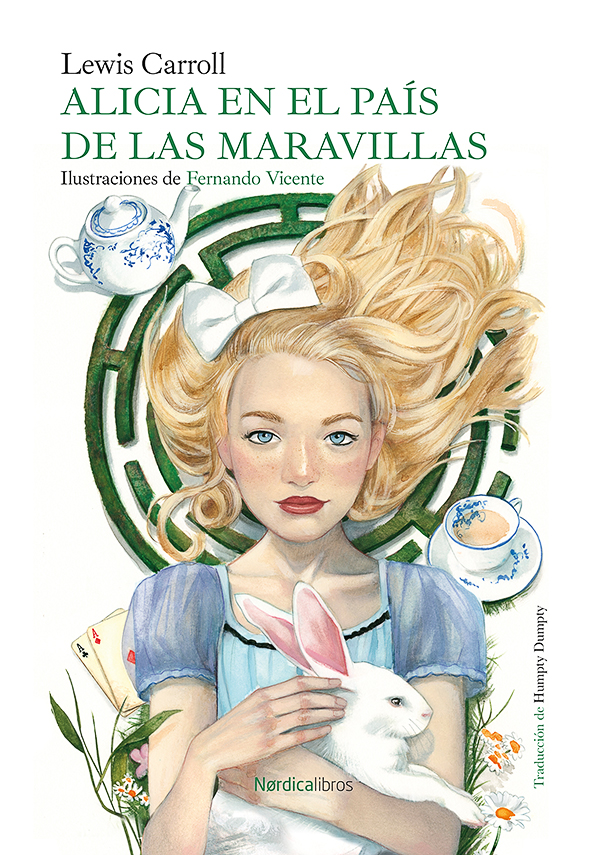 Portada del libro Alicia en el país de las maravillas